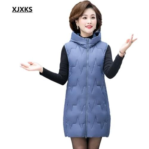 Женские зимние жилеты XJXKS China At AliExpress