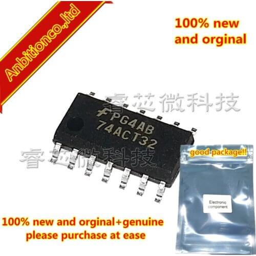 10pcs 100% new and orginal 74ACT32SCX 74ACT32 SOP14 in stock