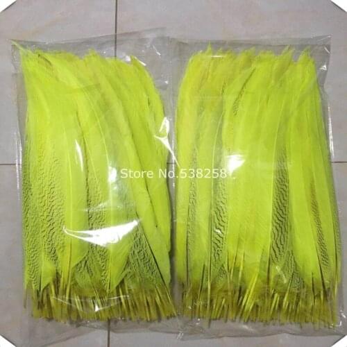 Free shipping 100pcs/lot 40-45cm silver pheasant feathers for craft dancer decoration plumages