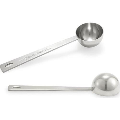 1 Piece Measuring Spoon Stainless Steel Household Coffee Scoop Kitchen Tablespoon Flour Milk Powder Measuring Spoons Accessories