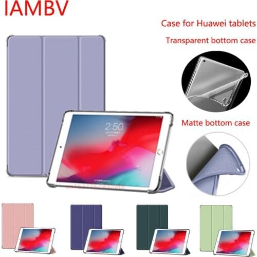 Tablet Case For Huawei MediaPad T5 M5 M6 8.0 8.4 10 10.4 10.8 inch,Silica gel Case for Huawei 2020 MatePad 10.4 10.8 inch case