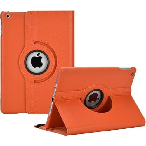 360 Degree Rotating PU Leather Stand Case Cover For iPad Air 2 Case Smart Case For ipad 6th generation case 2018 A1567 A1566