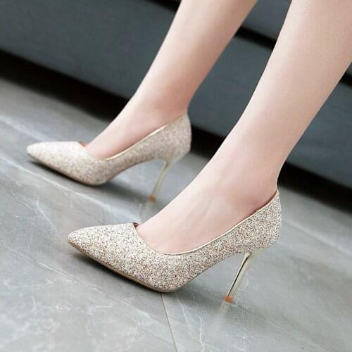 DUEQGI Women's Stiletto Heels