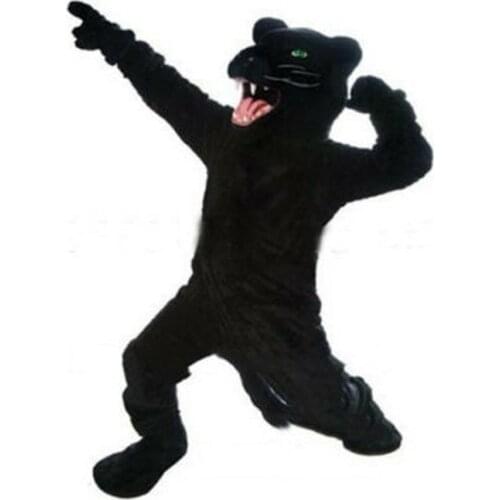 Wild Black Panther Mascot Costume Anime Cosplay Carnival Halloween Fancy Dress Apparel Cartoon Character Birthday Clothes Gift