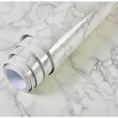 Kitchen Oil-proof Stickers Fire-resistant High-Temperature Resistant Marble Stickers Waterproof And Moisture-Proof Wallpaper