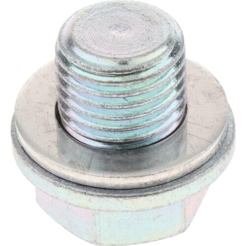 M14x12mm Anodized Magnetic Engine Oil Pan Drain Plug Bolt Washer for Honda
