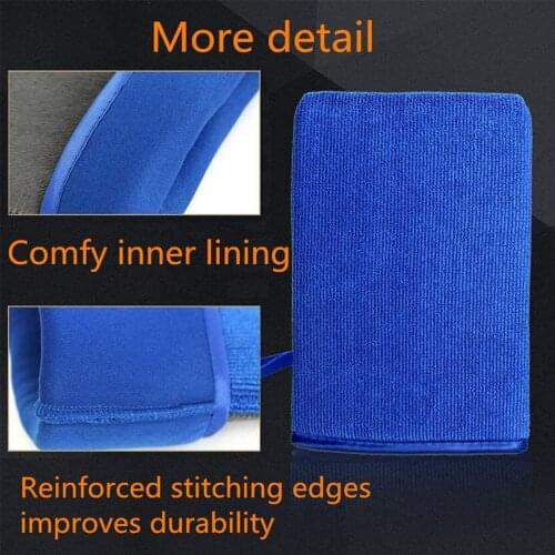 Fine Grade Detailing Clay Bar Mitt Vehicle Surface Prep Mitt Finish Clay Glove Car Care Clay Eraser Mitt Detailing Tool