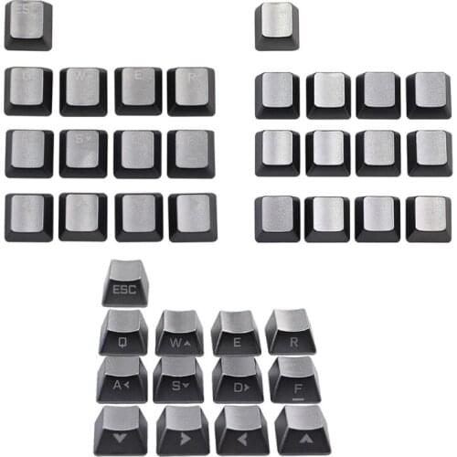 Metal CNC Aluminum MX Switches OEM Profile Kyecap ESC WASD Arrow Keys for Mechanical Keyboard Switches Keycap