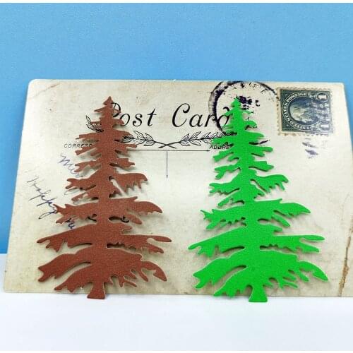 Metal Die Cuts Templates Stencil Crafts Tree Metal Hollow Cutters Card Making Family Photo Album Cutting Dies Scrapbooki