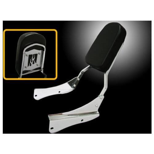 Motorcycle Sissy Bar Backrest Cushion Pad Kit For Honda Shadow Spirit VT750 VT750DC 2001 2002 2003 2004 2005 2006 2007 2008