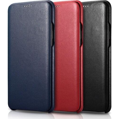 Luxury Ultrathin Flip Extra Genuine Leather Cover for Galaxy S8 Plus Full Protection Business Shell Case for Sumsang S8 S8+Plus