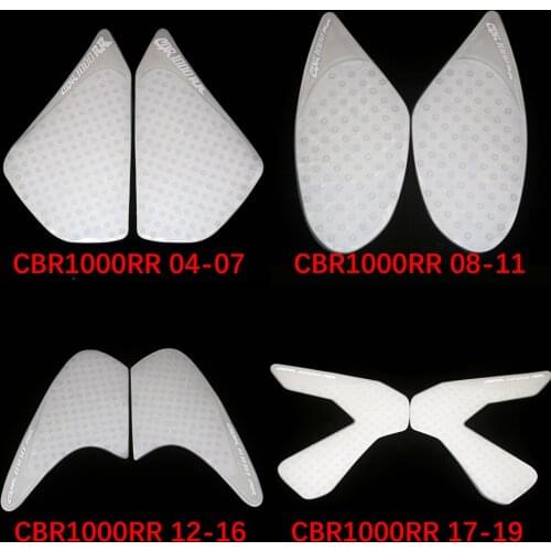 Tank Grip Pads Tank Traction Pad Side Gas Knee Grip Protector For HONDA CBR1000RR 04-07 08-11 12-16 17-19