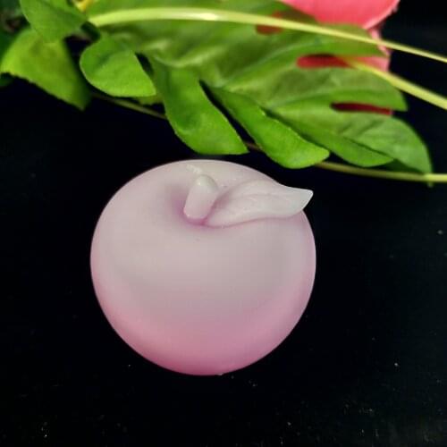 SG0012 PRZY Silicone Molds Fondant Cake Mold 3D Apple Fruit Mold Apple Soap Candle Mould Aroma Stone Molds Resin Clay Moulds