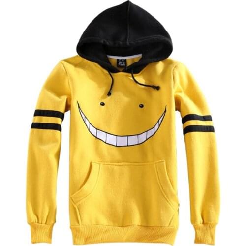 Assassination Classroom Korosensei Hoodie Anime Cosplay Costume Women/Men Hooded Hoodies Unisex Sweatershirt