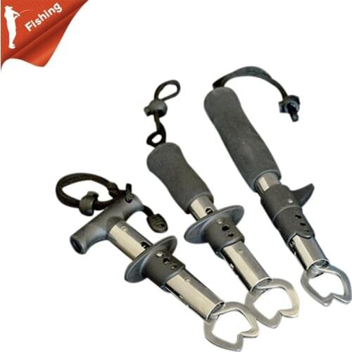 Control Fish Clamp Devices tainless steel Lures Fishing Lip Gripper Holder Grabber Pliers security handle Corrosion-resistant
