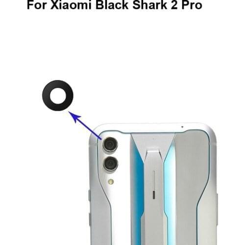 High quality For xiaomi Black Shark 2 Pro Back Rear Camera Glass Lens test good Replacement Parts BlackShark 2 pro