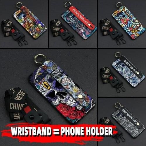 Silicone Wristband Phone Case For TCL 10L/10 Lite For Man Original Graffiti TPU New Arrival