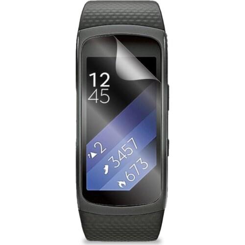 3x Clear LCD Screen Protector Cover Shield Film Skin for Samsung Gear Fit2 Fit 2 Smart Band Accessories