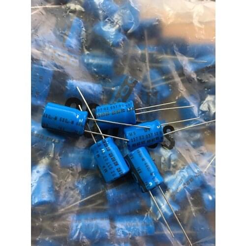 10PCS/30PCS New Netherlands BC 037 16V680UF 10*16MM Fever Aluminum Electrolytic Capacitor free shipping