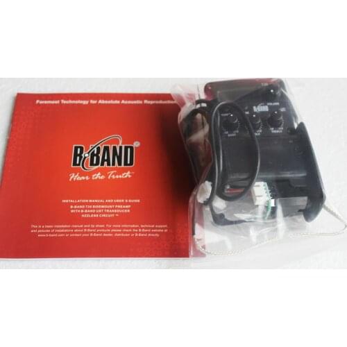 Finland Original B BAND T35 Acoustic Guitar pickups Professional Preamp Tuner Pickup EQ ,guitar equalizer
