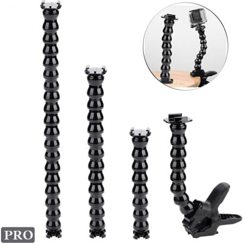Flexable Neck Magic Arm Monopod Super Clamp Mount for GoPro 9 8 7 6 5 4 Yi 4K Eken SJCAM DJI Action Camera Go Pro Accessories
