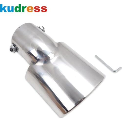 For Subaru Outback 2010 2011 2012 2013 2014 2015 Stainless Steel Blue Car Rear Tail Exhaust Muffler Tip Pipe End Silencer Trims