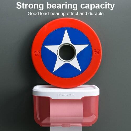 Portable Toilet Paper Holder For Bathroom Waterproof Toilet Paper Holder Wall-mounted Tissue Storage Box WC Bathroom Accessories