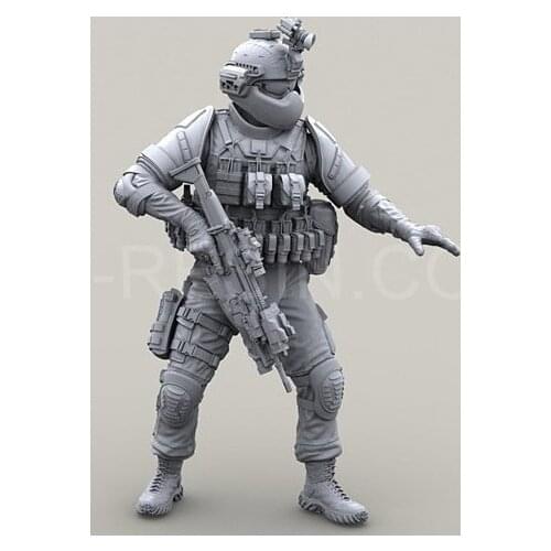 Modern American Resin Soldiers Armored U.S. Special Forces 1:35