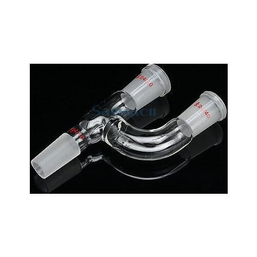 24/29 29/32 Joint 29/34/40# Stopper 3-Way Lab Glass Distillation Head Adapters