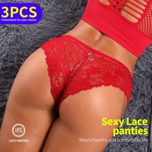 3pcs thong panties Women female underwear sexy tanga Lingerie stringi bragas sexy lingerier calcinha seamless breeches briefs