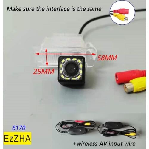 8 LED light Dynamic HD CCD Car Reverse Rear View Camera For Ford Mondeo Kuga Focus Fiesta Escape S MAX S-MAX Car Parking Monitor