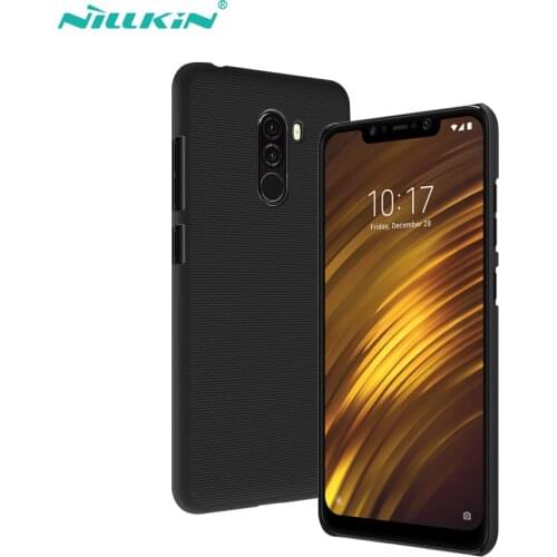 Case For Pocophone F1 Xiaomi Poco phone F1 Cover NILLKIN Super Frosted Shield PC Hard back cover with Retail package
