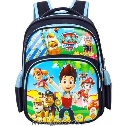 Children PAW PATROL Backpacks for Boy Primary School Bags For Kids Orthopedic Backpacks Waterproof Schoolbags Rucksack