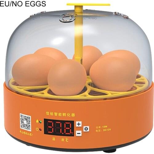 HOT 6 Eggs Newest Incubator Machine Mini Digital Automatic Temperature Brooder Chicken Duck Bird Egg Hatcher Farm Quail Brooder