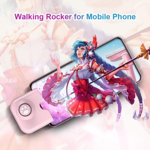 Mobile Game Controller with USB C Port Phone Parts for Android Phone Smartphone Tablet Gamepad Power Pass Through Charging Pink