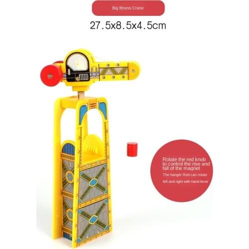 P160 Free Shipping Scene Crane Plastic Track Educational Boy / Children Toy Compatible Fit Brio Train Wooden ABS