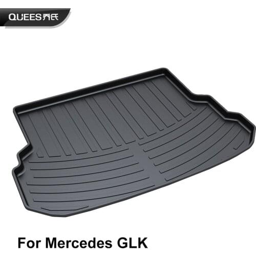 QUEES Custom Fit Cargo Liner Boot Tray Trunk Mat for Mercedes Benz GLK Class X204 2009 2010 2011 2012 2013 2014 2015 2016 2017