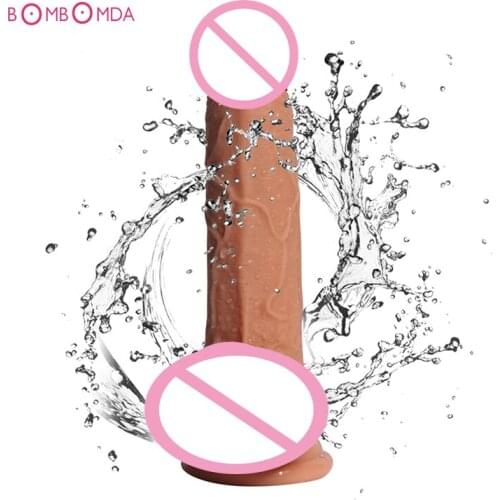 Realistic Dildo Fake Flexible Penis With Suction Cup Female Masturbator Dick Sex Toys For Woman Sex Massage Toys For Female