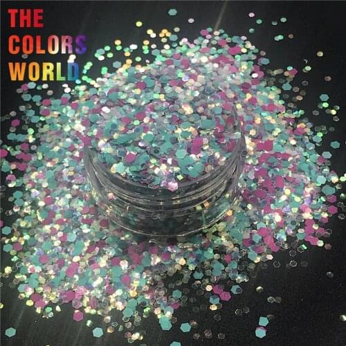 TCT-295 Mix Color Nails Glitter Nail Art Decoration Body Glitter Face Painting Makeup Henna Gel Festival Handwork DIY Accessory