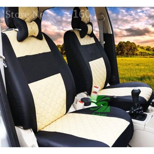 Only two front silk car seat cover For Suzuki Smart Chevrolet Skoda Volvo Mazda Lexus automobiles armchair accessories styling