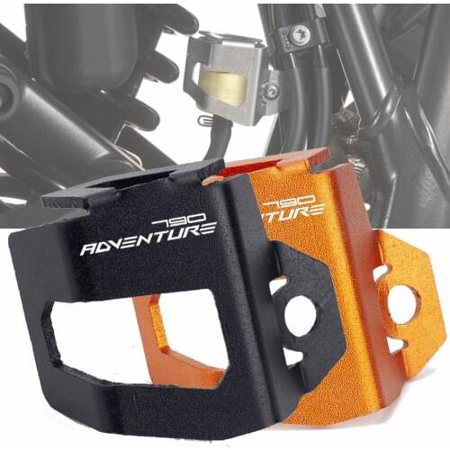 For KTM 1290 SUPER ADVENTURE 1050/1090/1290/790 Adventure Motorcycle Rear Brake Fluid Reservoir Guard Cover Protector