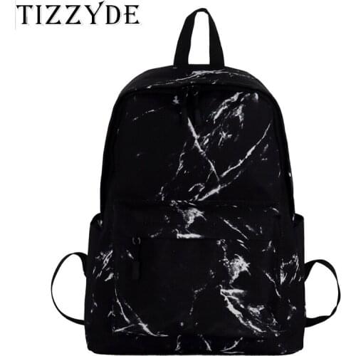 Women nylon Backpack For Teenagers Girls School Bag Marbling Backpack Female Computer High Quality Rucksack Ladies Bags WZ152