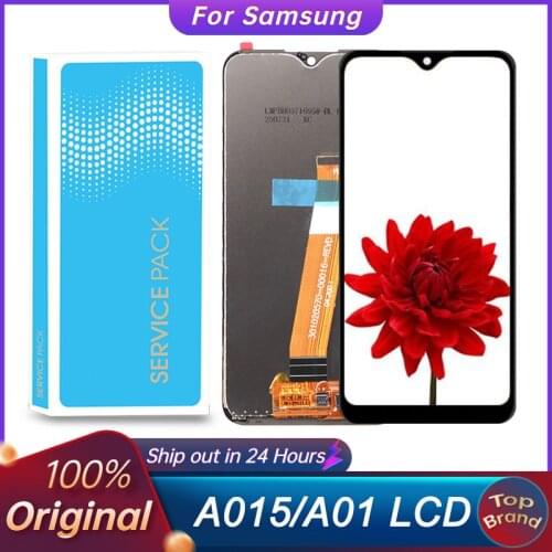 5.7"Original LCD For Samsung Galaxy A01 A015 LCD Display Touch Screen Digitizer Assembly For Samsung A015 A015F A015G A015M/DS