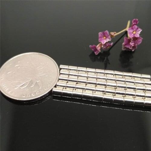 Zion 500pcs Dia 3x5mm super strong magnet N35 round magnet permanent fridge rare earth neodymium magnet 3mmx5mm