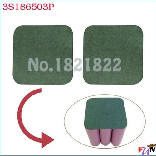10pcs/alot 18650 3S insulating PAD battery protection PAD 3P