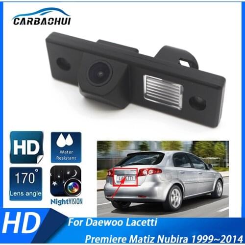 HD CCD Parking Car Rear View Camera ​Night Vision Waterproof For Daewoo Lacetti Premiere Matiz Nubira 1999~2011 2012 2013 2014