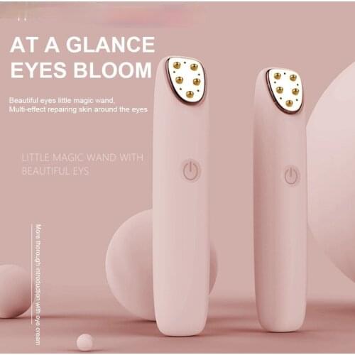 Hot Selling Beauty Eye Machine Eye Massage Pen RF Radio Frequency Importer Multifunctional RF Vibrating Magic Wand Eye Pen