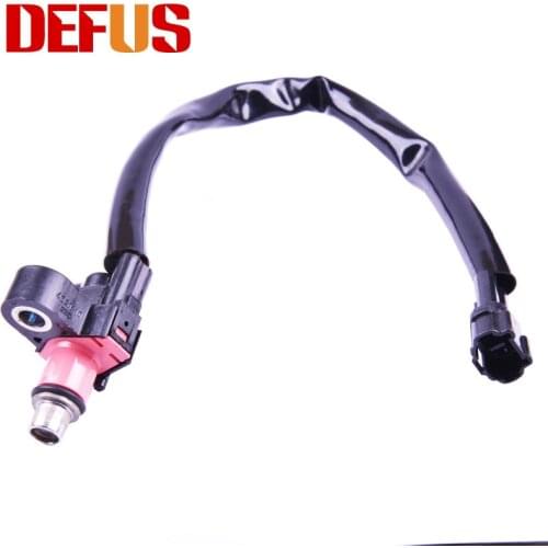 NEW Motorcycle Fuel Injector Nozzle Injection 160cc 10 Holes Replacement Motor Fuel Engine System Injectors with Plugs 30cm Wire