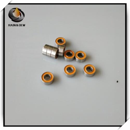 2Pcs 3x6x2.5 SMR63 2RS CB ABEC7 SMR63 2RS CB ABEC7 3x6x2.5 Stainless steel hybrid ceramic ball bearing Fishing vessel bearing