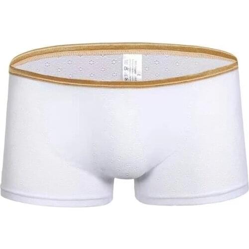 3pcs Mens Fashion Mens Underwear Breathable Elastic Boxer Shorts Mens Underwear Sexy Lace Briefs Exotic Clothing